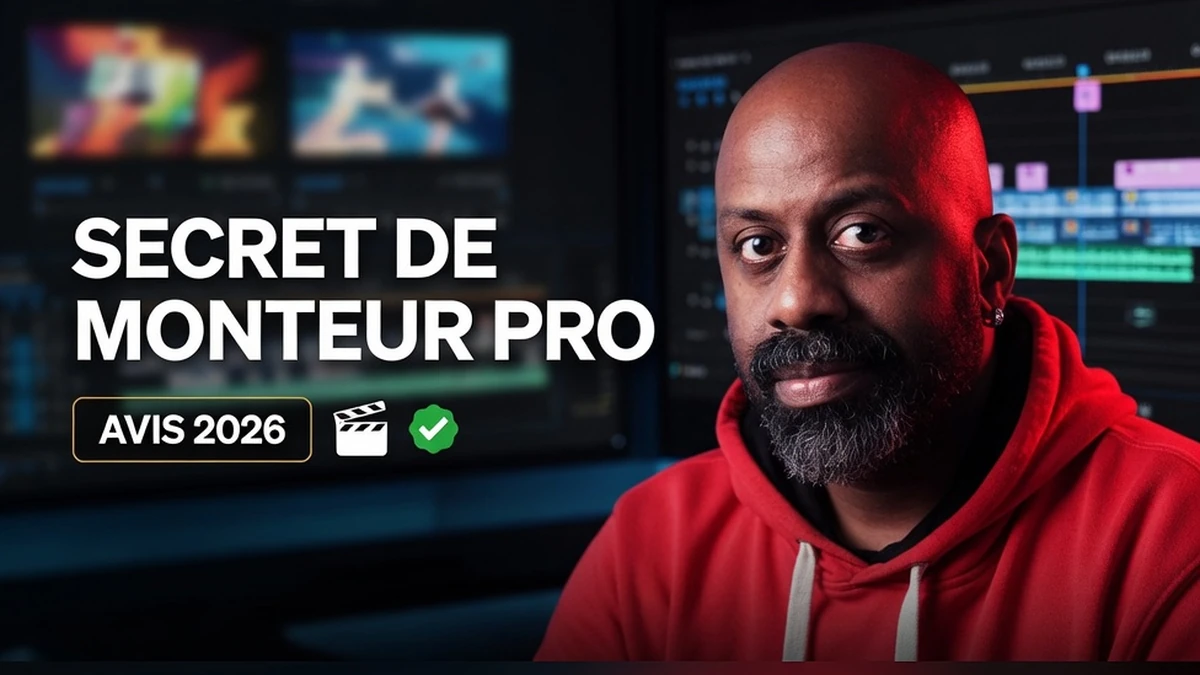 Fiche de la formation Secret de Monteur Pro animée par Cyrille Daclinat